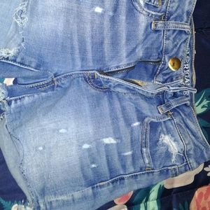 American eagle high waisted shorts size 0